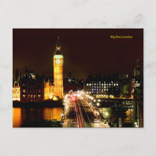 Big Ben London Postkarte