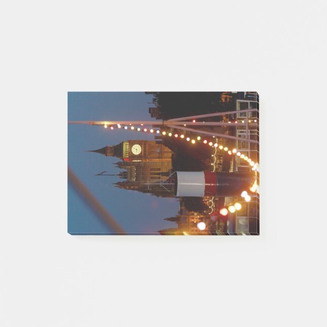 Big Ben London Pro Foto Post-it Klebezettel (Vorderseite)