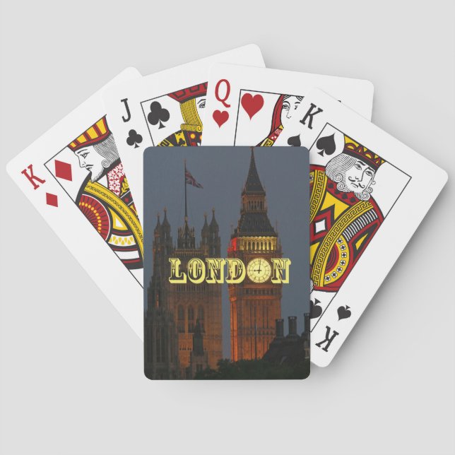 BIG Ben London Pro Foto Spielkarten (Rückseite)