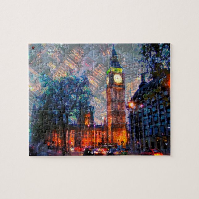 Big Ben London Puzzle (Horizontal)