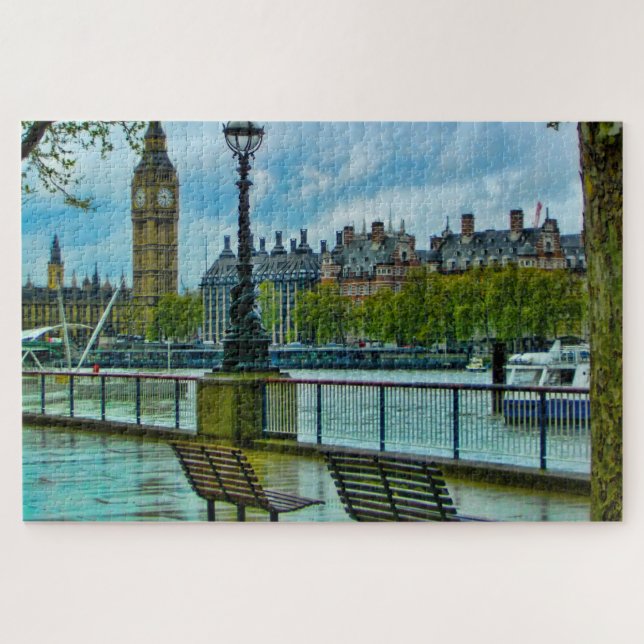 Big Ben London. Puzzle (Horizontal)