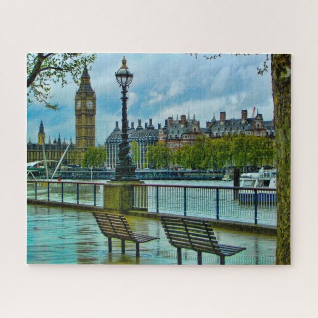 Big Ben London. Puzzle (Horizontal)