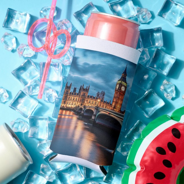 Big Ben, London. Selters Dosenkühler (In Situ Sommer)