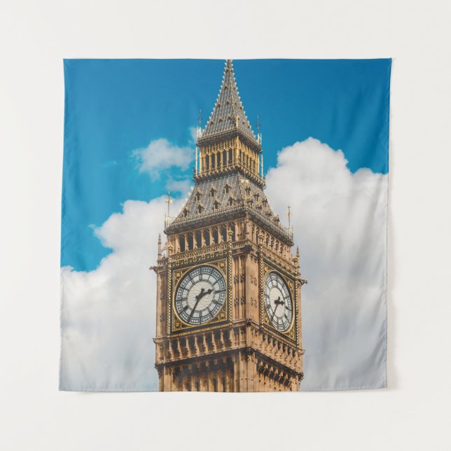 BIG BEN LONDON WANDTEPPICH (Vorderseite)