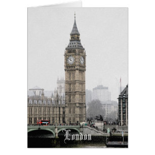 Big Ben London (Watercolor)