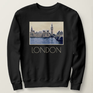 Big Ben London Watercolor Sweatshirt