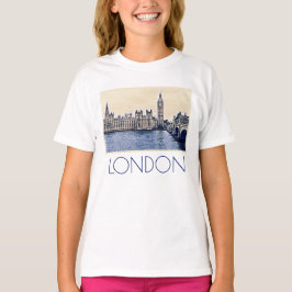 Big Ben London Watercolor T-Shirt
