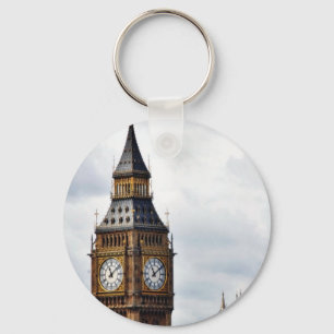 Big Ben Londoner Uhrtürme und Westminster Abbey Schlüsselanhänger