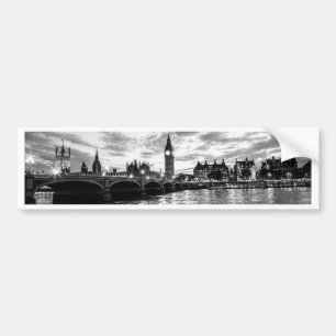 Big Ben Palace in Westminster Autoaufkleber