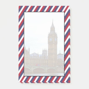 Big Ben, Palace of Westminster, London, Großbritan Post-it Klebezettel