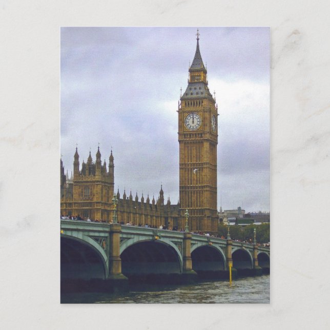 Big Ben Postcard Postkarte (Vorderseite)