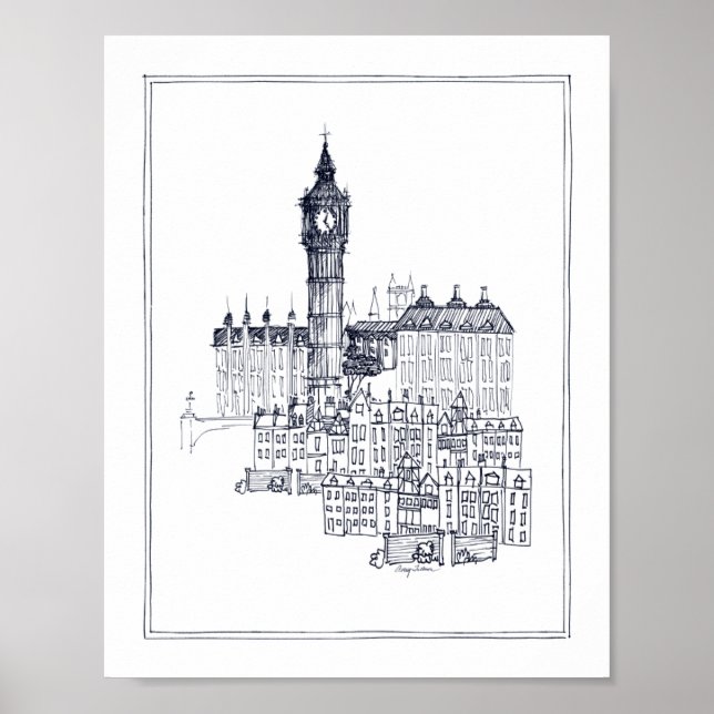 Big Ben Poster (Vorne)