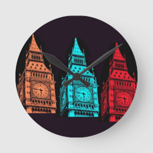 Big Ben Runde Wanduhr