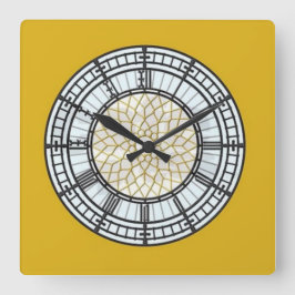 Big Ben Style Wall-Uhr Quadratische Wanduhr