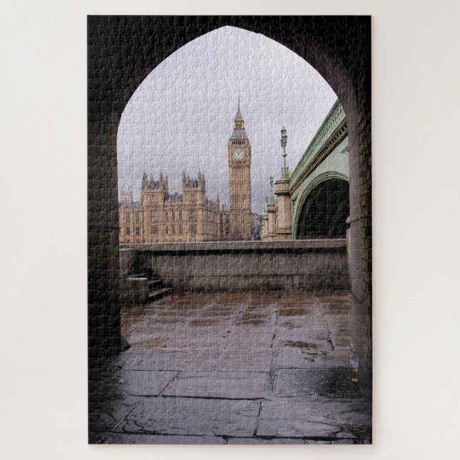 Big Ben Tunnel View - 20x30 - 1014 Stk. Puzzle (Vertikal)