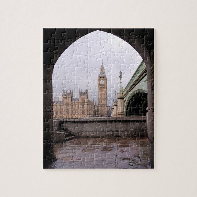 Big Ben Tunnel View - 8x10 - 110 Stk. Puzzle (Vertikal)
