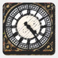 Big Ben Uhr in Acrylics