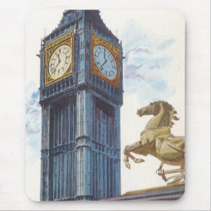 Big Ben Uhrturm im Palace of Westminster Mousepad