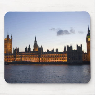 Big Ben und das Houses of Parliament in der Stadt Mousepad