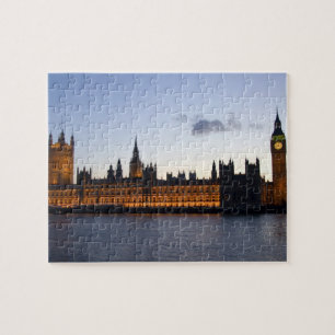 Big Ben und das Parlamentsgebäude in der Stadt Puzzle