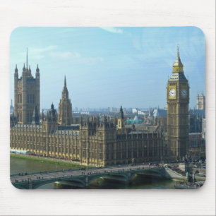 Big Ben und Häuser des Parlaments - London Mousepad
