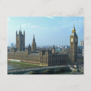 Big Ben und Houses of Parliament - London Postkarte