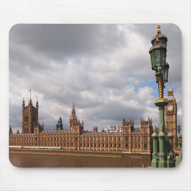 Big Ben und Parlament in London mousepad (Vorne)