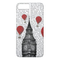 Big Ben und Red Hot Air Balloons