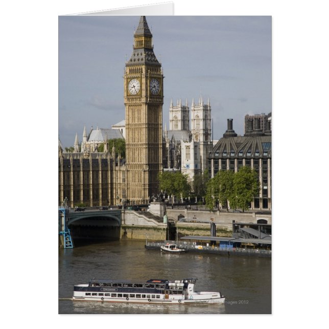 Big Ben und Themse River (Vorne)