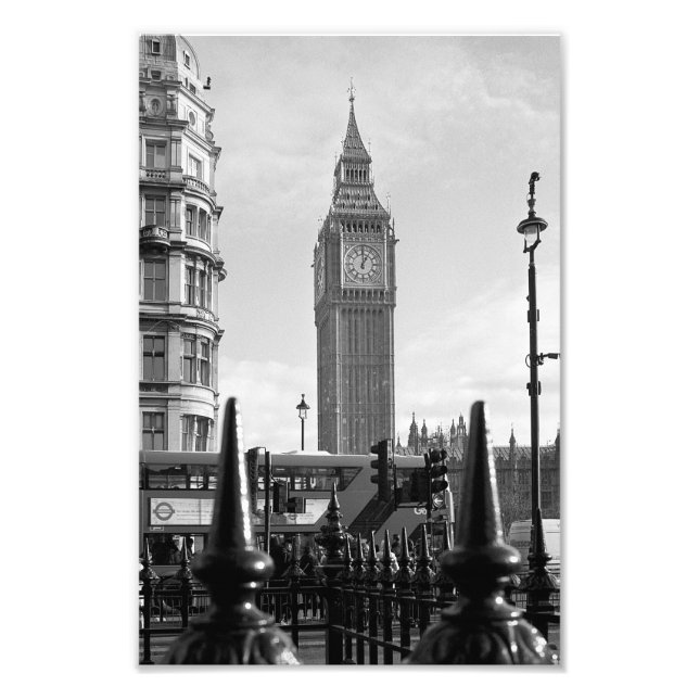 "Big Ben" Westminster, London Großbritannien Fotodruck (Vorne)