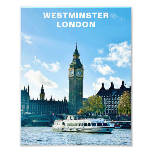 Big Ben Westminster London Thames Foto