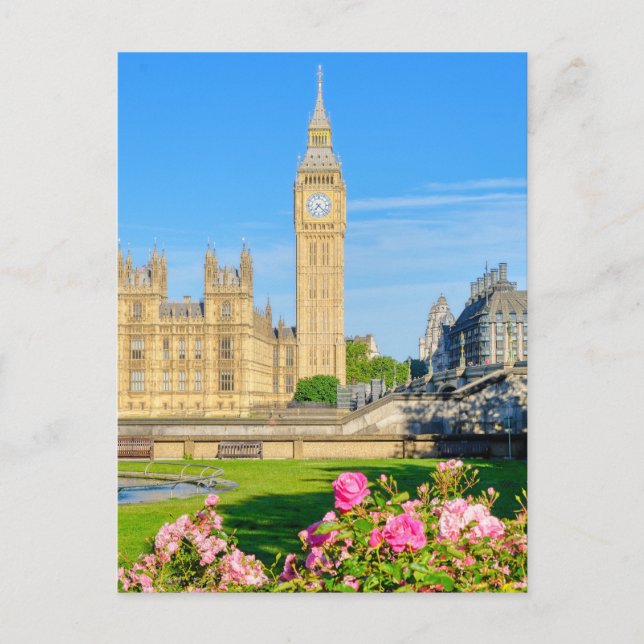 "Big Ben" Westminster, London UK Postcard Postkarte (Vorderseite)