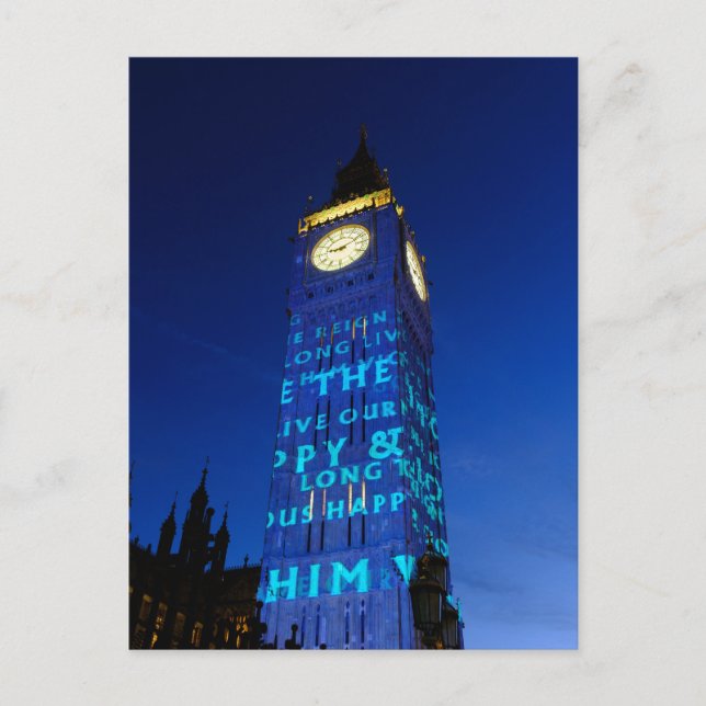 "Big Ben" Westminster, London UK Postcard Postkarte (Vorderseite)