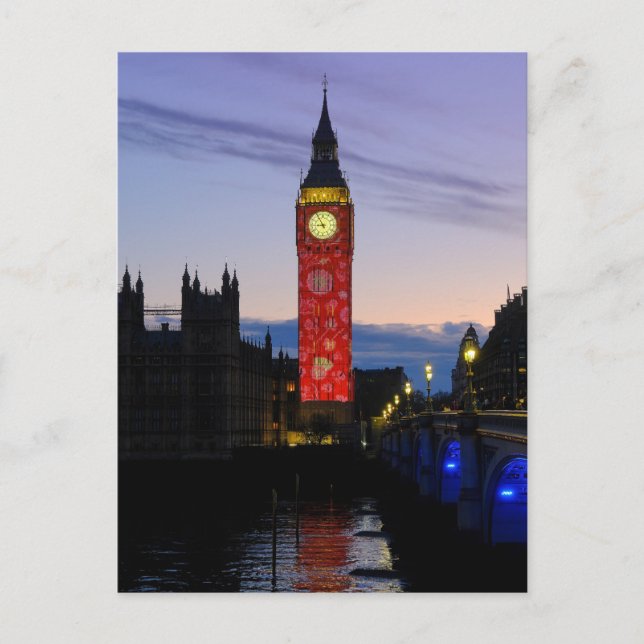 "Big Ben" Westminster, London UK Postcard Postkarte (Vorderseite)
