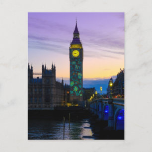 "Big Ben" Westminster, London UK Postcard Postkarte