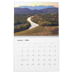 Big Bend 2026 Kalender
