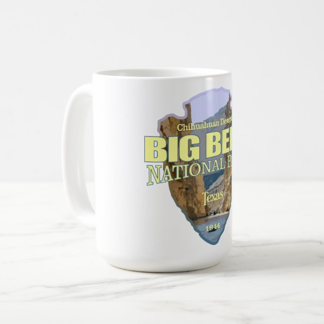 Big Bend National Park (Arrowhead) Kaffeetasse (Vorderseite Links)
