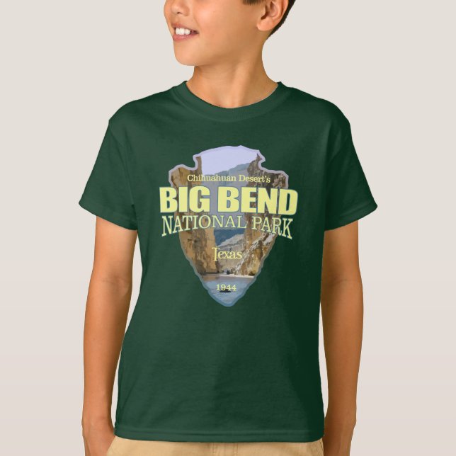Big Bend National Park (Arrowhead) T-Shirt (Vorderseite)