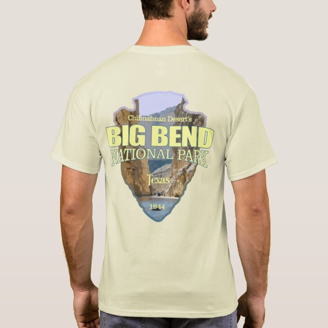 Big Bend National Park (Arrowhead) T-Shirt (Rückseite)