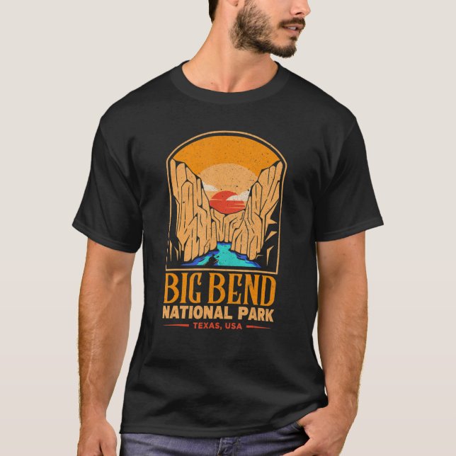 Big Bend National Park Brewster Texas US Funny T-Shirt (Vorderseite)