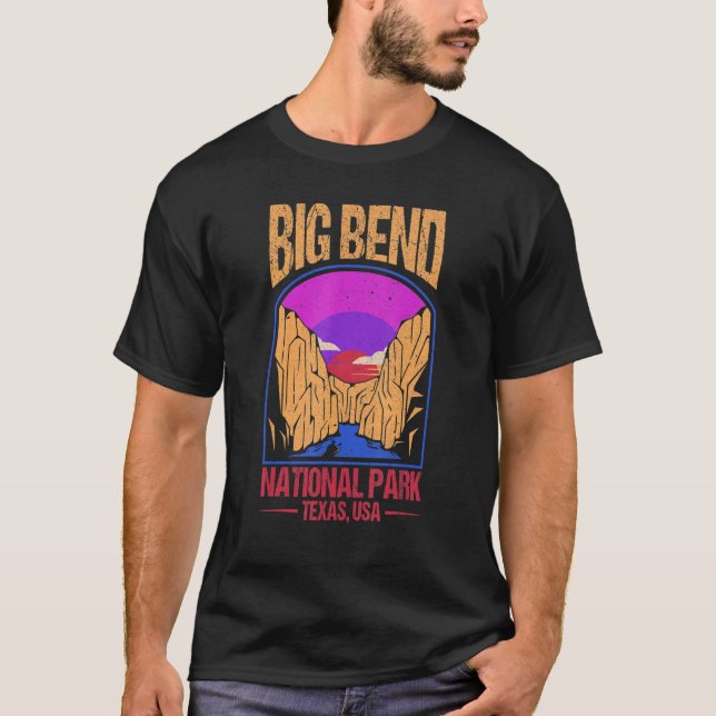 Big Bend National Park Brewster Texas US T-Shirt (Vorderseite)