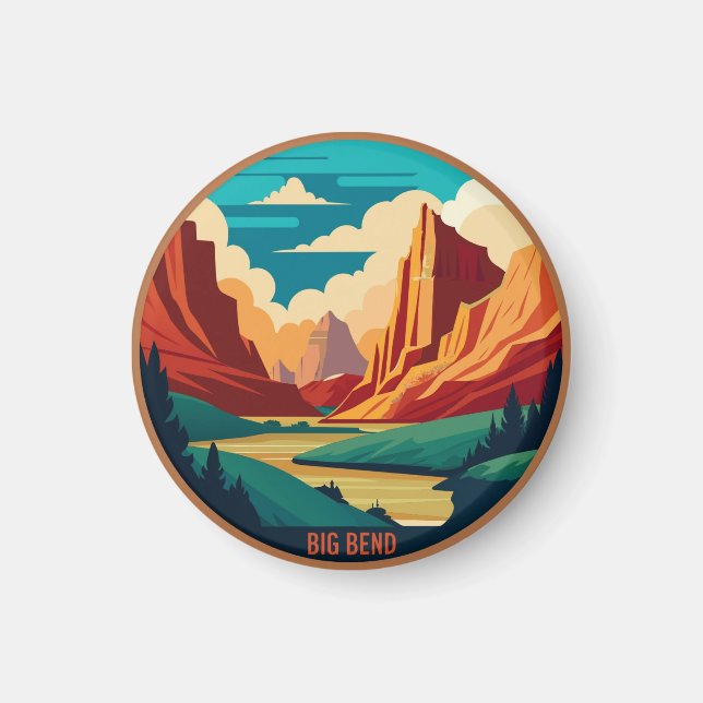 Big Bend National Park Texas Magnet (Vorne)