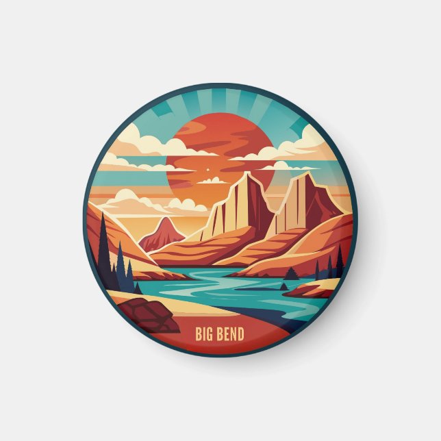 Big Bend National Park Texas Magnet (Vorne)