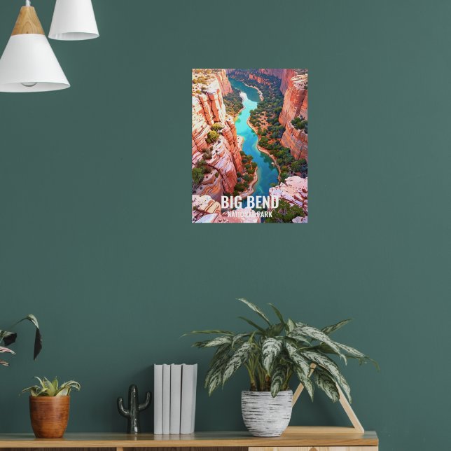 Big Bend National Park, Texas Poster (Wohnzimmer 1)