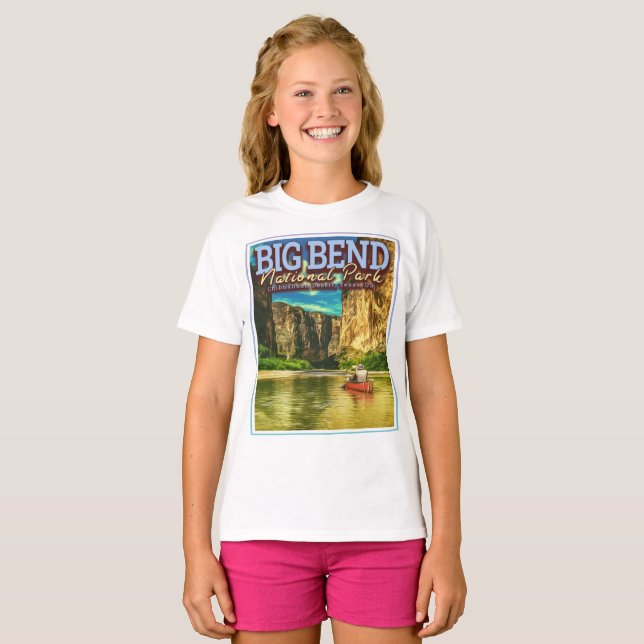 BIG BEND NATIONAL PARK - TEXAS USA T-Shirt (Vorne ganz)