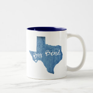 Big Bend National Park Wood Gran Zweifarbige Tasse