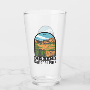 Big Bend Nationalpark Chihuahuan Wüste Vintag Glas
