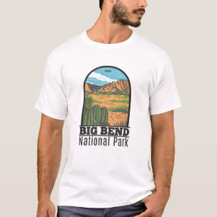 Big Bend Nationalpark Chihuahuan Wüste Vintag T-Shirt
