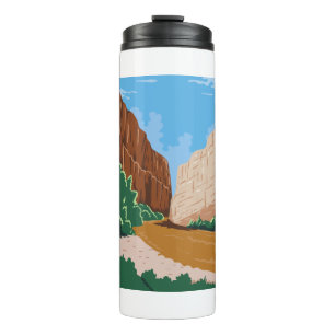 Big Bend Nationalpark Rio Grande Río Bravo Thermosbecher