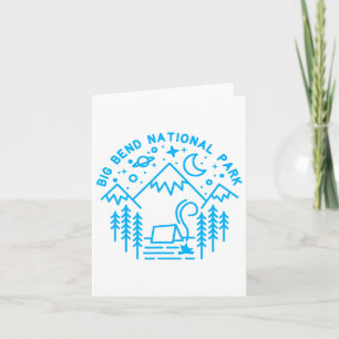 Big Bend Nationalpark Shirt Camping Lugano Highlig Karte